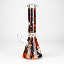 10" Cute Ghost Design Glass Beaker Bong-Glow in the dark Glass Bong 777 Smoke Design4