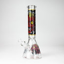 14" Monster Design 7mm Thick Heavy Duty Glass Beaker Bong Glass Bong 777 Smoke Design1