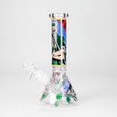 7.5" 4mm OP Design Beaker Bong [PIP881] Glass Bong NIBO Distribution Design D