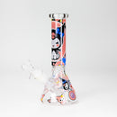 7.5" 4mm OP Design Beaker Bong [PIP881] Glass Bong NIBO Distribution Design E