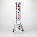 14" One Piece | Super Mario | Kuromi 9mm glass Beaker Bong