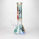 14" One Piece | Super Mario | Kuromi 9mm glass Beaker Bong