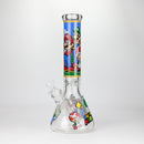 14" One Piece | Super Mario | Kuromi 9mm glass Beaker Bong