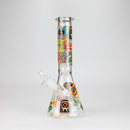 10" Monster Graffiti Design Glass Beaker Bong Glass Bong 777 Smoke Design3