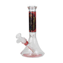 O 10" Egyptian Pharaoh's Legacy Glass Beaker Bong
