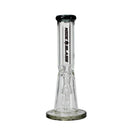 O NG | 12 inch Hexagon Tube Cone Perc Bong [YN1183]