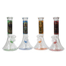O 10" Egyptian Pharaoh's Legacy Glass Beaker Bong