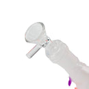 O 10" 3D Love Mushroom Design Glass Beaker Bong
