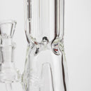 O NG | 12 inch Hexagon Tube Cone Perc Bong [YN1183]
