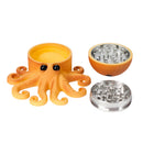 O 4" Octopus-Shaped Metal Grinder Gift Pack 3-Layer (Box of 12)