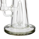 O NG | 12 inch Hexagon Tube Cone Perc Bong [YN1183]