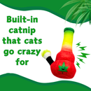Lil Bo da Bong- Parody Plush Rasta Color Catnip Cat Toy - 5" For Pet PAW:20
