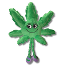 Mary Jane the Marijuana Leaf - Squeaky Dog Toy & Shelf-Sitter Plushie - 13" For Pet PAW:20