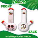 Lil' Billie Bong - Parody Plush Catnip Cat Toy - 5" For Pet PAW:20