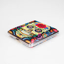 Cigarette Case Sugar Skull Metal - 12 DIS [CTC034] Case NIBO Distribution
