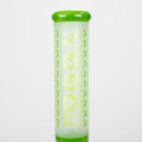 FOGGX | 14" Sandblasted Beaker Glass Water Pipe – 7mm Thick [FT321] Glass Bong LEHIGH WHOLESALE
