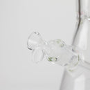 FOGGX | 14" Sandblasted Beaker Glass Water Pipe – 7mm Thick [FT292] Glass Bong LEHIGH WHOLESALE