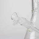 FOGGX | 14" Glass Water Pipe with Percolator [FT187] Glass Bong LEHIGH WHOLESALE