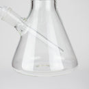FOGGX | 14" Glass Water Pipe with Percolator [FT187] Glass Bong LEHIGH WHOLESALE