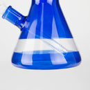 FOGGX | 14" Colored Glass Water Pipe with Percolator [FTLL09] Glass Bong LEHIGH WHOLESALE