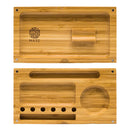 Maze | Back Tuck Bamboo 10X10 Rolling Tray Tray Maple Craft Inc