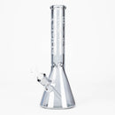 FOGGX | 14" Glass Water Pipe [FTLL01] – 7mm Glass Bong LEHIGH WHOLESALE Gray