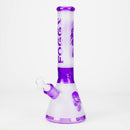 FOGGX | 14" Sandblasted Frosted Big Skull Beaker Water Pipe – 7mm Thick [FT1648ATS] Glass Bong LEHIGH WHOLESALE Purple