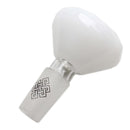 Karma | 14mm Diamond Glass Bowl Bowl · Popper Maq Distributors White