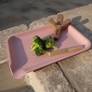 TBBC | Rose Bliss Eco Rolling Tray – Biodegradable Pulp, Sustainable & Stylish Tray THEBOOMBOXCLUB Canada