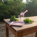 TBBC | Rose Bliss Eco Rolling Tray – Biodegradable Pulp, Sustainable & Stylish Tray THEBOOMBOXCLUB Canada