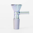 Electroplated 14mm Joint Glass Bowl ( PT1102 ) Bowl · Popper ONE Light Green Sunshine