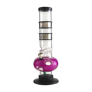 12" Acrylic Waterpipe with Detachable Metal Slider- 2pcs Acrylic Bong Super Supplys Inc