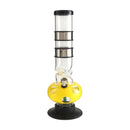 12" Acrylic Waterpipe with Detachable Metal Slider- 2pcs Acrylic Bong Super Supplys Inc