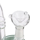 9" Mixed Glass Waterpipe with Built-In Stem – 14mm Female Bowl Glass Bong Super Supplys Inc