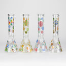 10" Glass Beaker Bong – Lollipops Design (Glow in the Dark) Glass Bong 777 Smoke