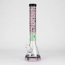 18" 7mm Glass Beaker Bong – Stone Age Design with Ice Catcher Glass Bong 777 Smoke