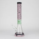 18" 7mm Glass Beaker Bong – Stone Age Design with Ice Catcher Glass Bong 777 Smoke