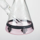 18" 7mm Glass Beaker Bong – Stone Age Design with Ice Catcher Glass Bong 777 Smoke