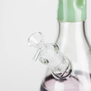 18" 7mm Glass Beaker Bong – Stone Age Design with Ice Catcher Glass Bong 777 Smoke