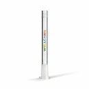 WELLCANN | 15" Heavy Duty Thick Base Beaker Rainbow Glass Bong Super Supplys Inc