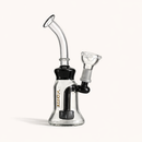 Toke | 8" Glass Dab Rig with Circ Perc Glass Rig Super Supplys Inc Black