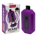 DOTECO | DC650 Dual Cartridge 510 Battery - 10CT 510 Battery Super Supplys Inc Purple