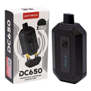 DOTECO | DC650 Dual Cartridge 510 Battery - 10CT 510 Battery Super Supplys Inc Black