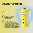 DOTECO | TIK10 510 Thread Variable Voltage Vape Battery (400mAh, Type-C) - 10 CT 510 Battery Super Supplys Inc