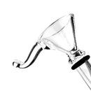2" Glass Stem Part with Handle – 2 Pack Downstem · Bowlstem Super Supplys Inc