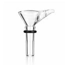 1" Glass Stem Part with Handle Downstem · Bowlstem Super Supplys Inc