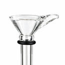 1" Glass Stem Part with Handle Downstem · Bowlstem Super Supplys Inc