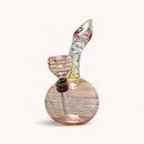 5" Swirl Pattern Mini Glass Bong Glass Rig Super Supplys Inc Red