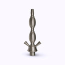 18" Traditional Dual Hose Glass Hookah – Classic Engraved Design Hookah Super Supplys Inc