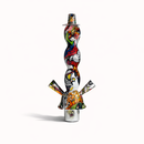 18" Graffiti Duo Hookah Dual-Hose Glass Hookah Hookah Super Supplys Inc